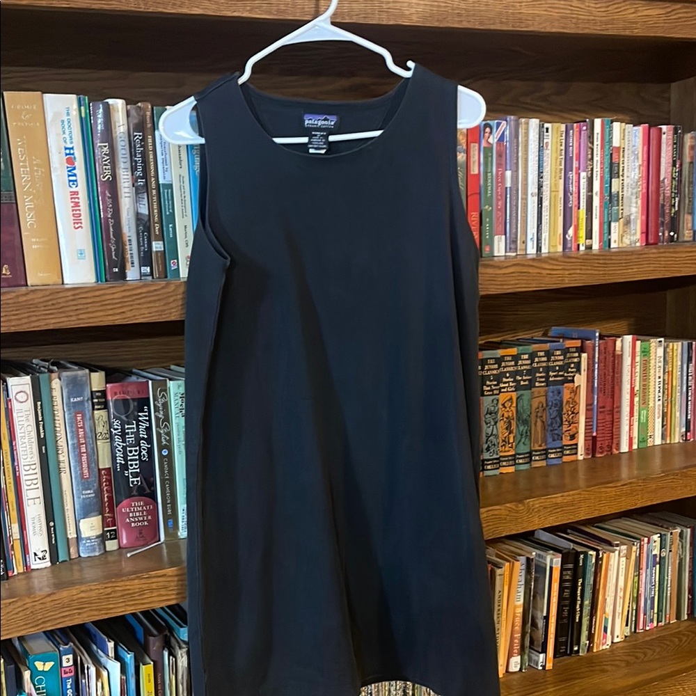 Patagonia Elegant Black Sleeveless Mini Dress